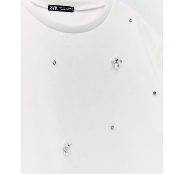 NWT FAUX SUEDE JEWEL DRESS Sz XS - Picture 5 of 11